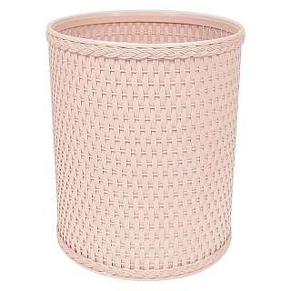Chelsea Collection Decorator Color Round Wicker Wastebasket R426TR