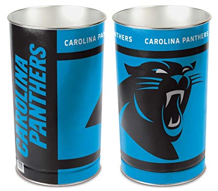 Carolina Panthers Official NFL Wastebasket by Wincraft
